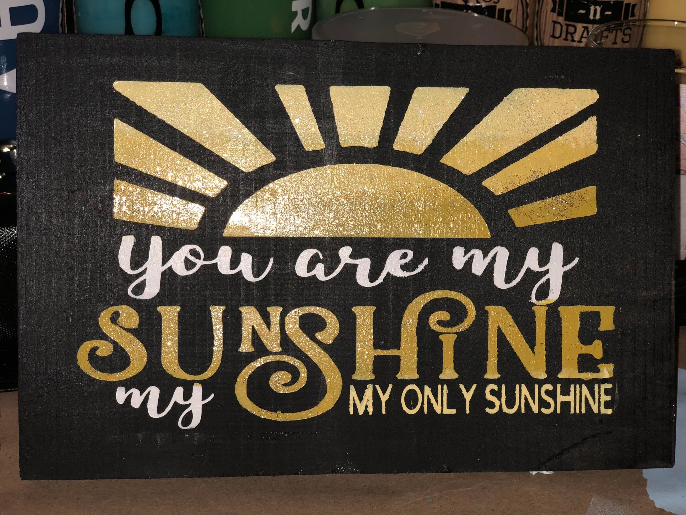 You Are My Sunshine Custom Journal